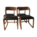 Baumann sled chairs