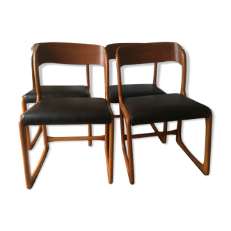 Baumann sled chairs