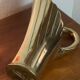 Vase cygne en laiton massif
