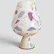 Postmodern Italian Murano Art Glass Chalice, Abstract Decoration, 1980s
