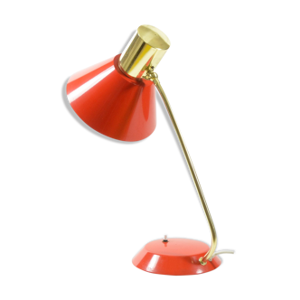 Lampe de table rouge