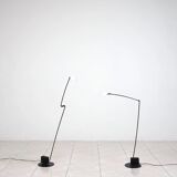 Set of 2 "Ambra" floor lamps by Valenti, Italy