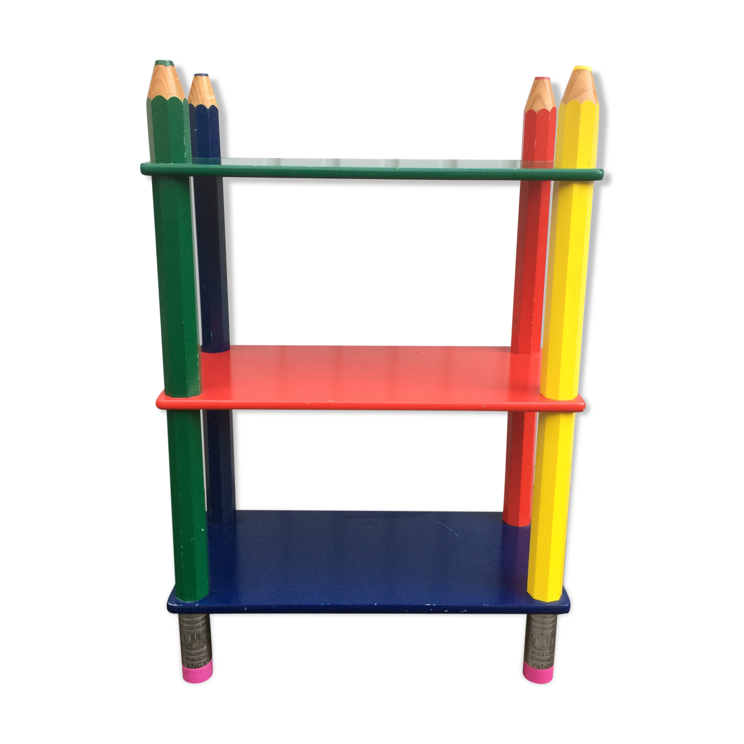 Stone Salon pencil shelf for children