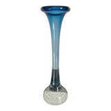 Vase soliflore base bullée murano