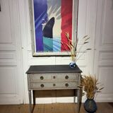 Old chest of drawers, console with 2 drawers