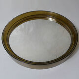Gilac mirror in vintage smoked plastic