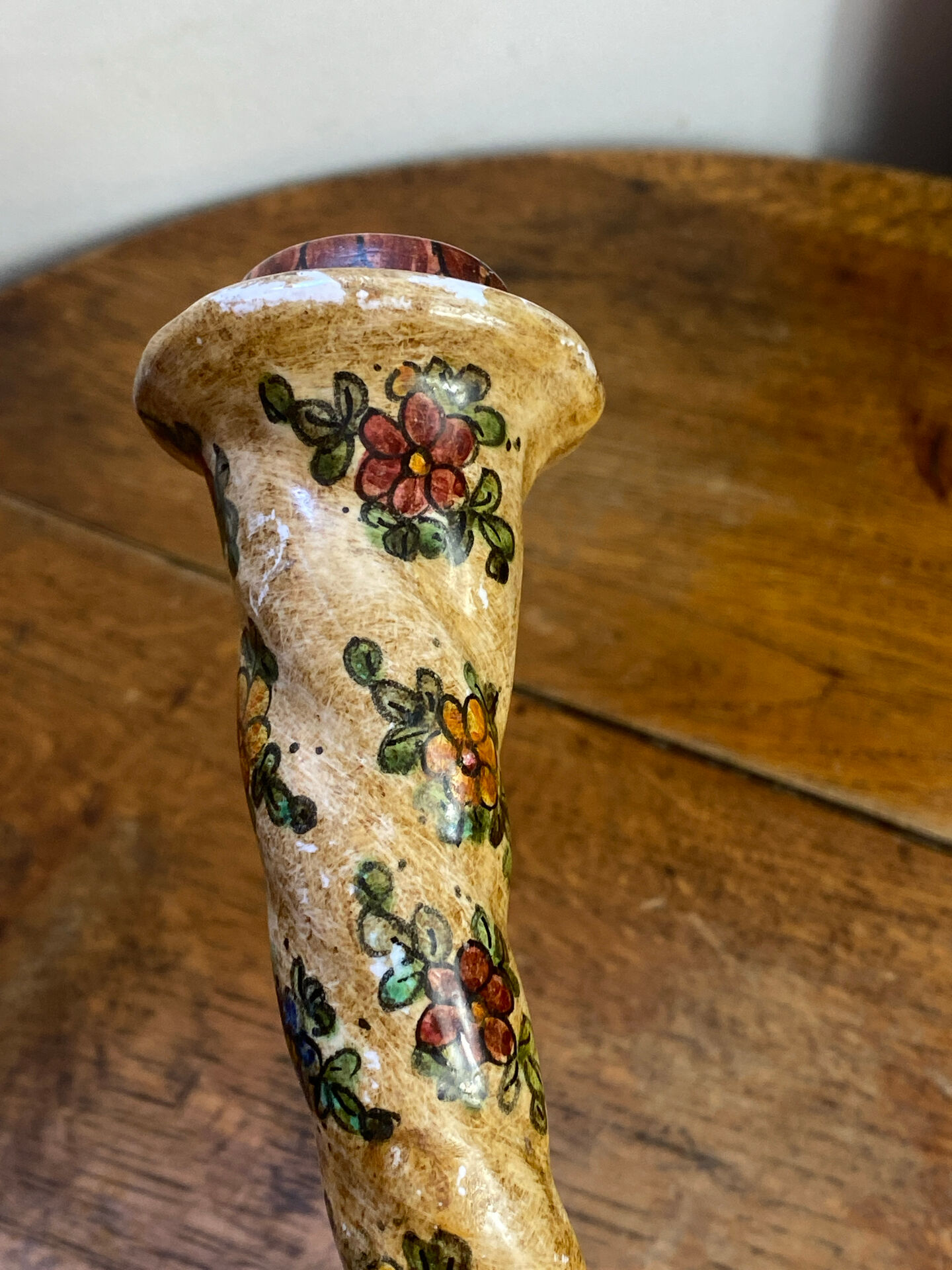 Italian ceramic wall lamp