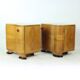 Art Deco Bedside Tables By Jindřich Halabala For Up Závody, 1930s