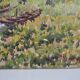Georges Planes (1897-1977) Valley Landscape, Riverbank (double-sided)