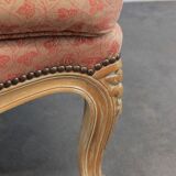 Paire de fauteuils bergère de style Louis XV