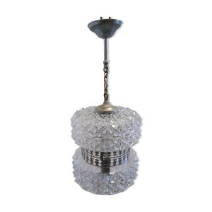 suspension en verre vintage