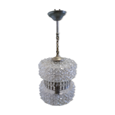 Vintage glass pendant light