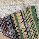 Tapis Boucherouite - 121 x 226 cm