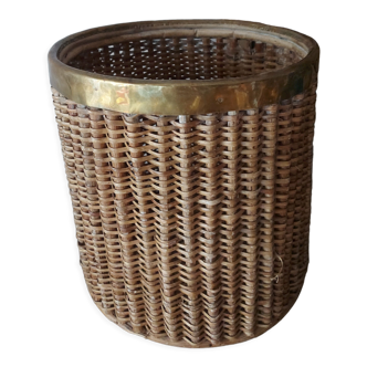 Vintage wastepaper basket