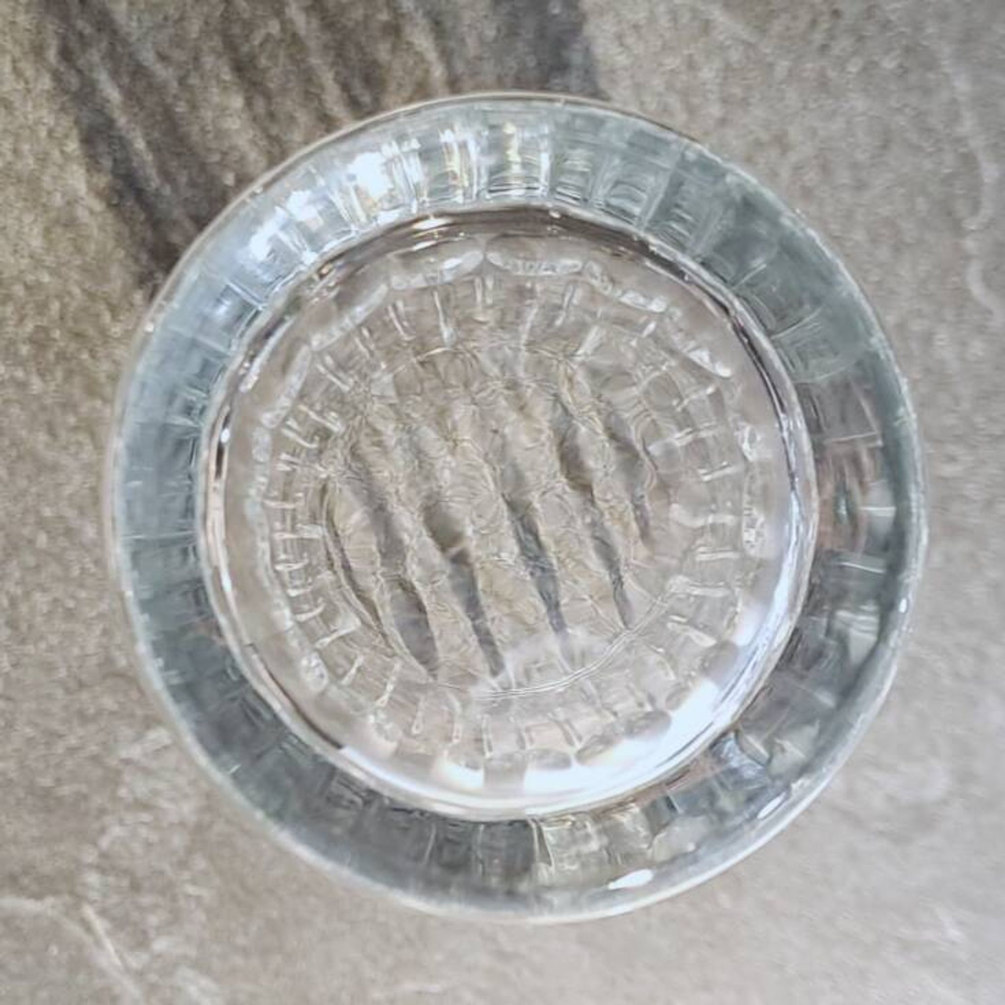 Set of 4 crystal glasses