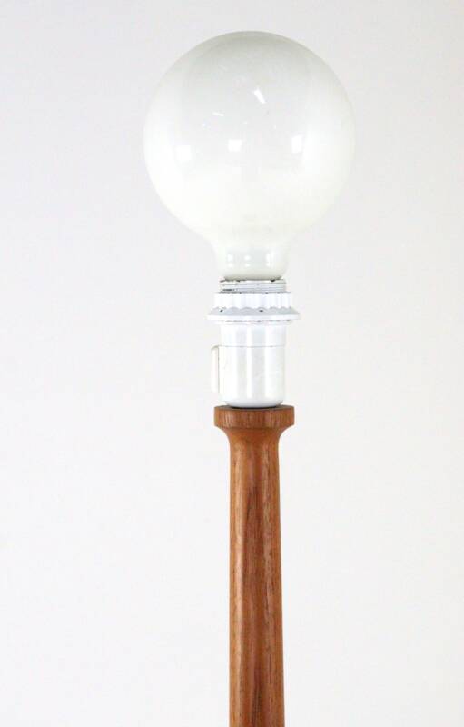 Danish Teak Floor Lamp in teak - mid century modern design