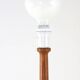 Danish Teak Floor Lamp in teak - mid century modern design