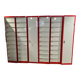 Metal cabinet with flaps and doors (90s)