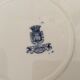 Plat rond terre de fer