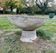 Ancienne jardinière, vasque sur pied par Willy Guhl