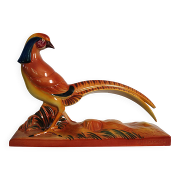 King pheasant by Lemanceau (Saint Clément) circa 1930