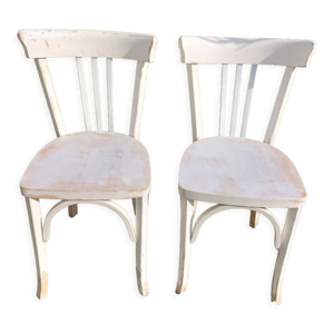 Paire de chaises bistrot
