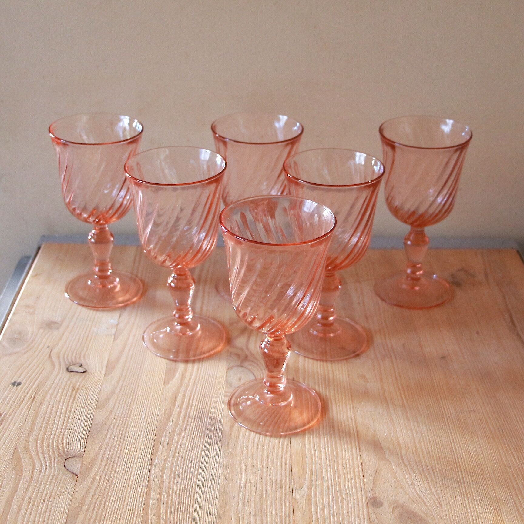 Luminarc Rosaline wine glasses