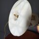 Alabaster column lamp from the 1960s
