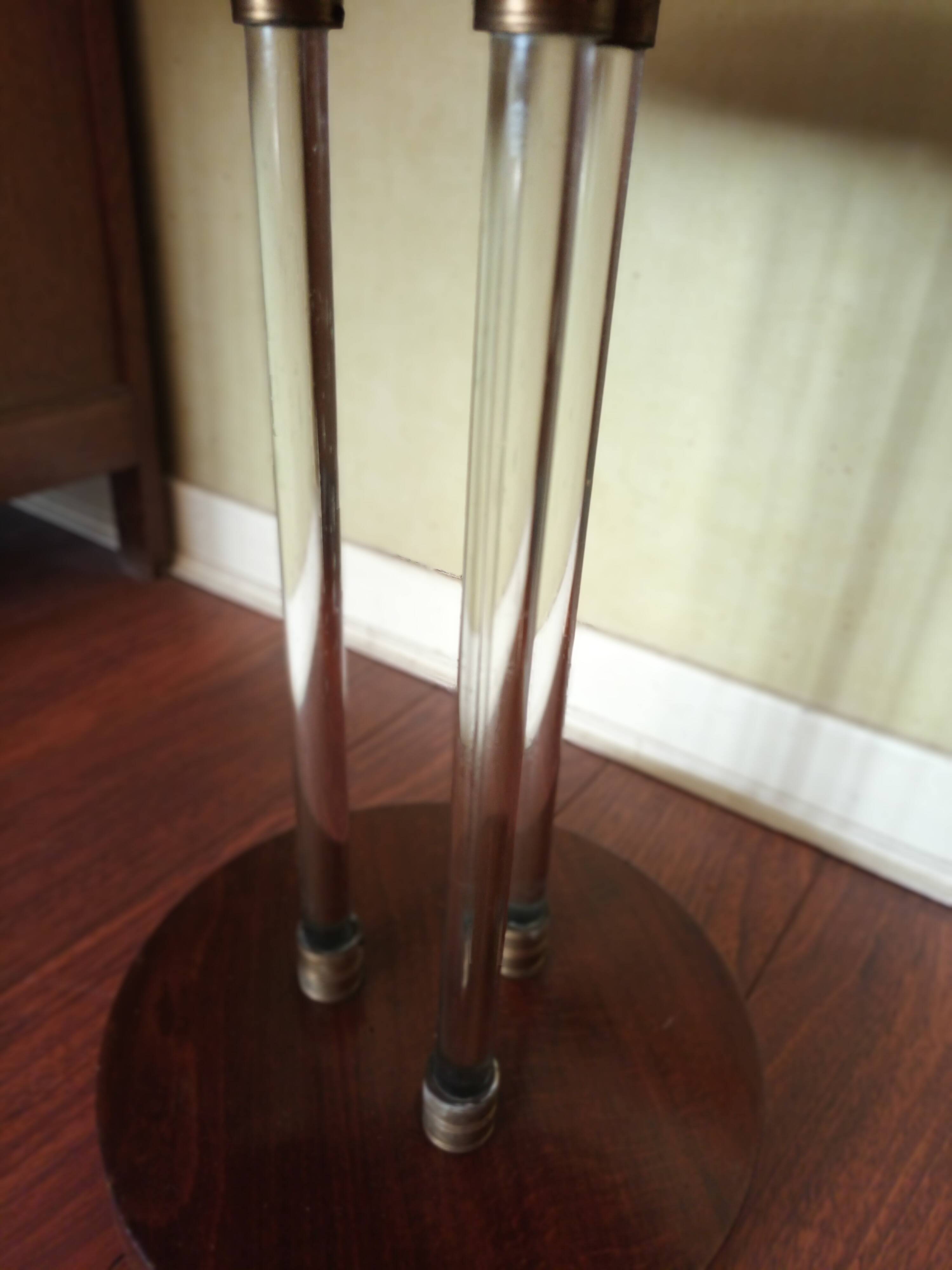 Art Deco pedestal table attributed to Jacques Adnet