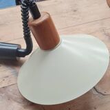 Suspension in beige enameled sheet metal