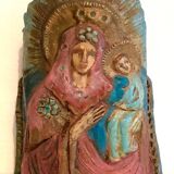 Relief of the Virgin and Child Jesus