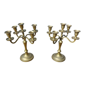 Paire de chandelier en