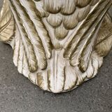 Vintage Italian ceramic owl umbrella stand