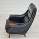 1970s, Danish design by Henry Walter Klein for Bramin Møbler, armchair in original good condition.