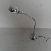 Lampe de bureau vintage en métal chromé des années 60