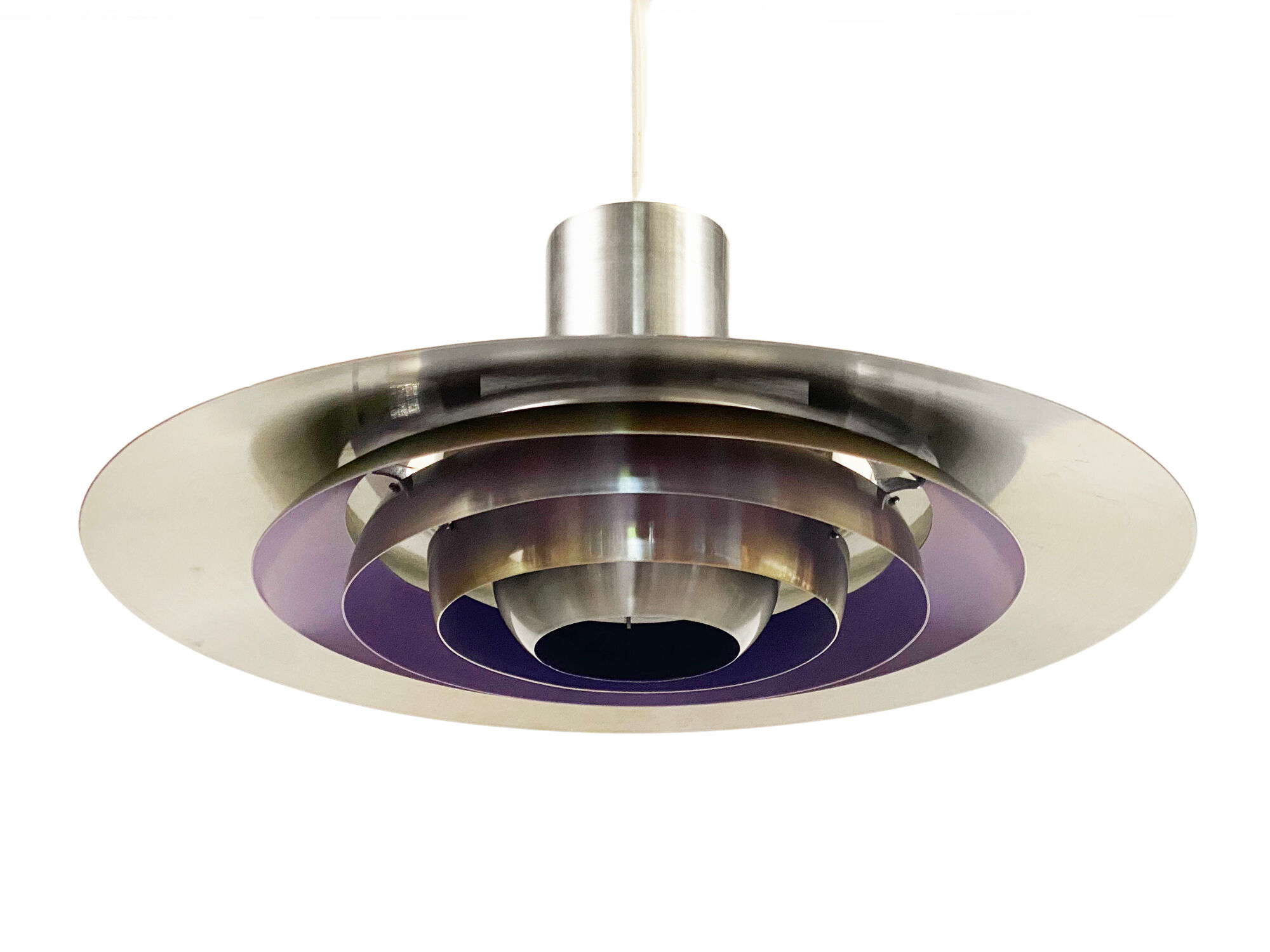 Pendant light "P376" by Fabricius and Kastholm for Nordisk Solar Compagni. Denmark 1960s