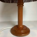 Scandinavian wooden lamp