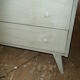 Commode parisienne shaby verte