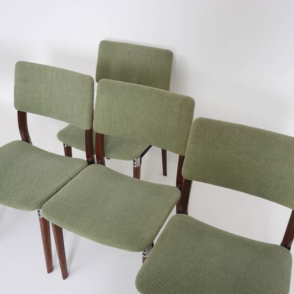 Chaises de salle à manger S82 par Eugenio Gerli pour Tecno