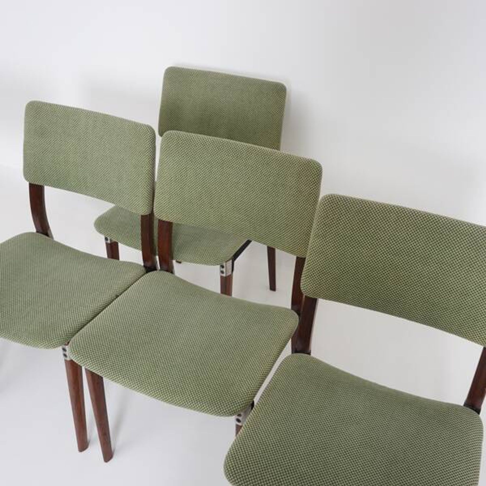 Chaises de salle à manger S82 par Eugenio Gerli pour Tecno