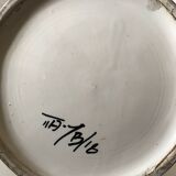 Old numbered orange pitcher