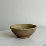 Handmade ceramic craft bowl, rustic glazed bowl