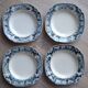 4 large Victoria Maestricht plates
