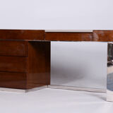 Mid-century walnut writing desk