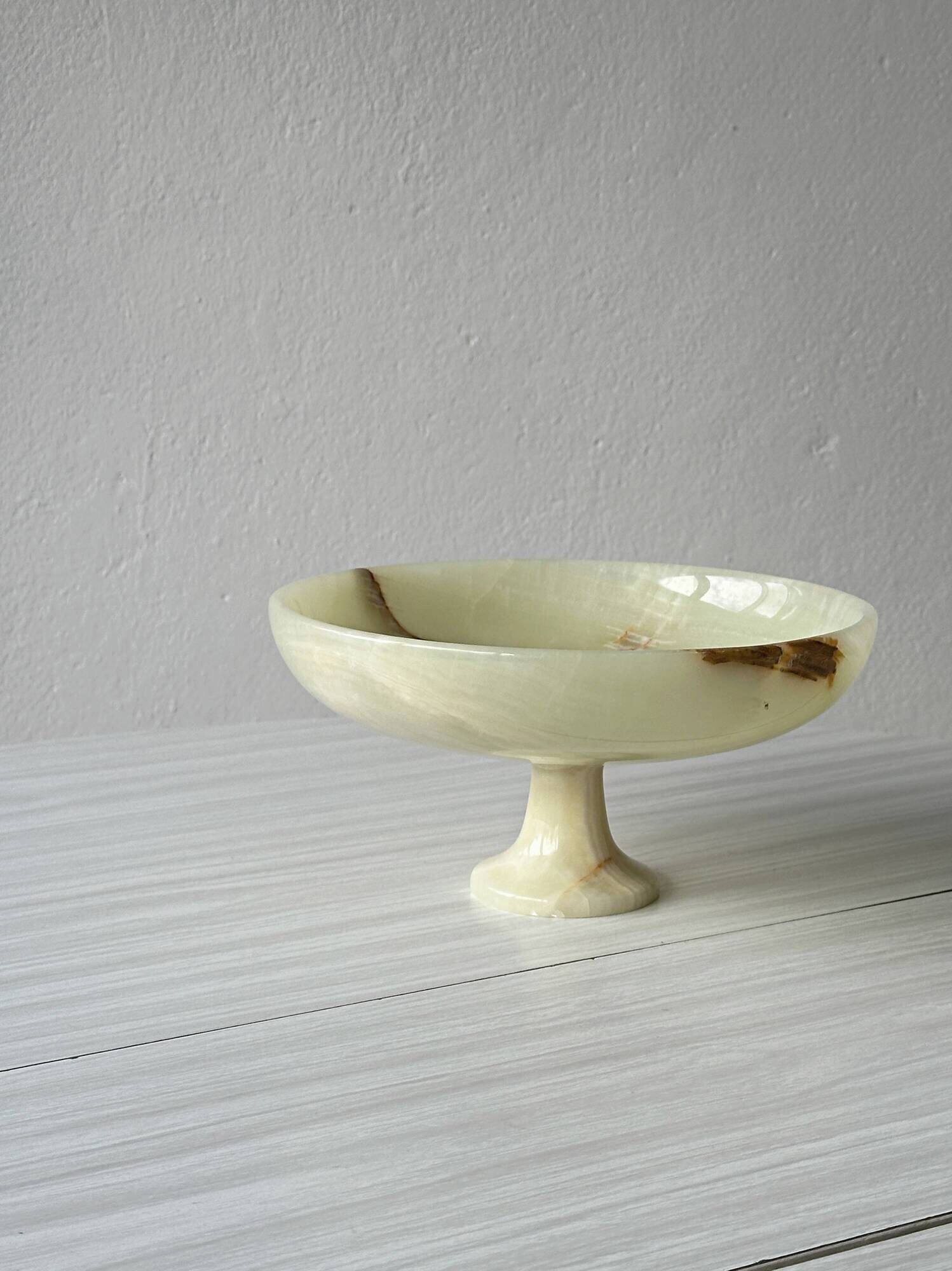 Coupe pied albâtre ancienne