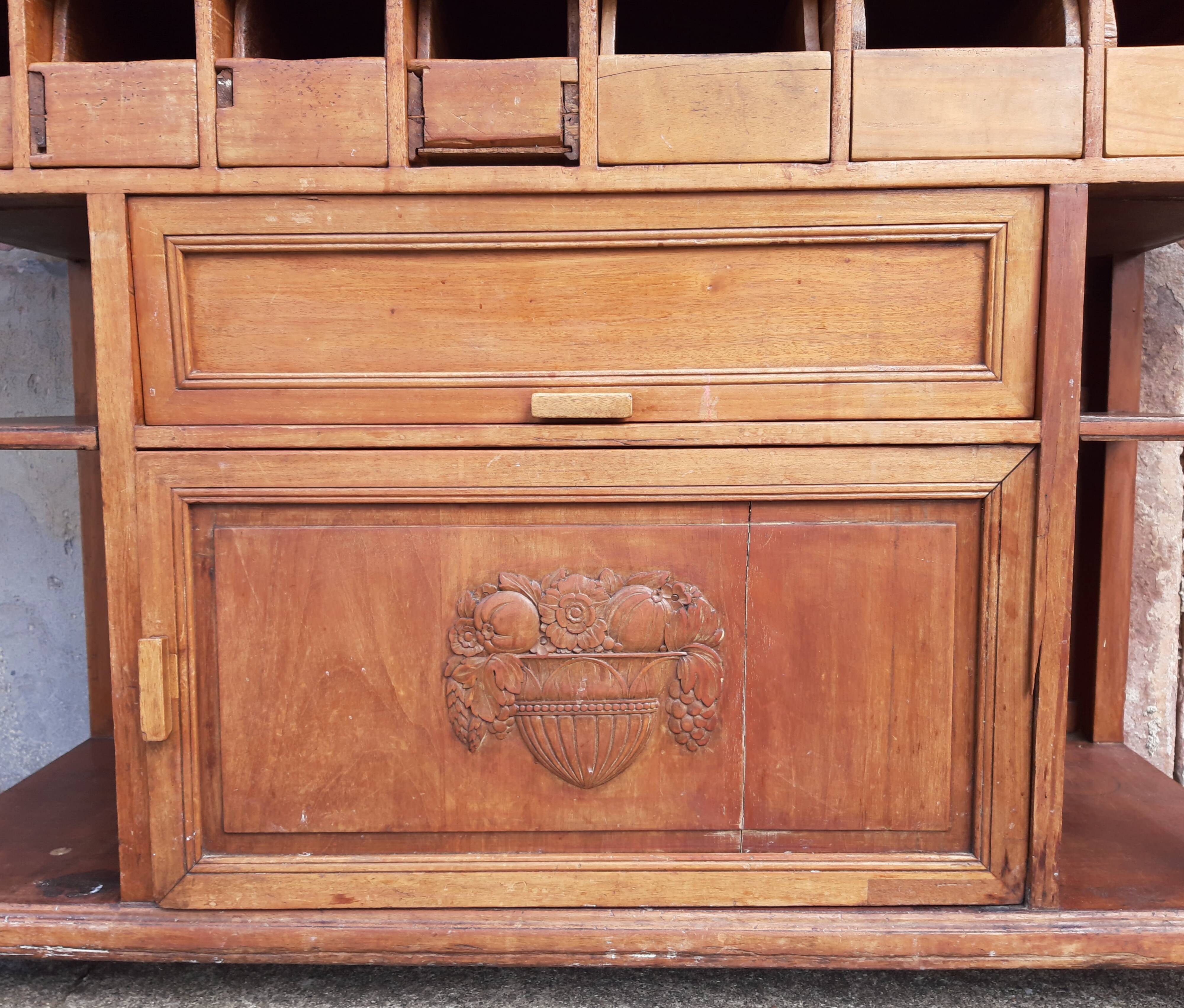 1950s restaurant serving trolley (serving console or coffee cabinet)