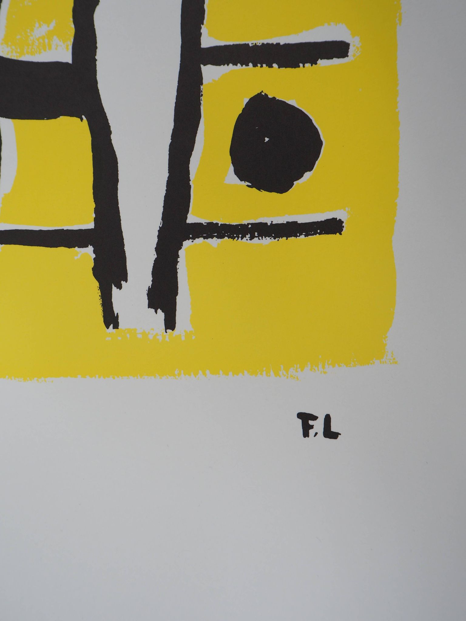 Fernand LEGER : Couple amoureux et cheval, Lithographie signée