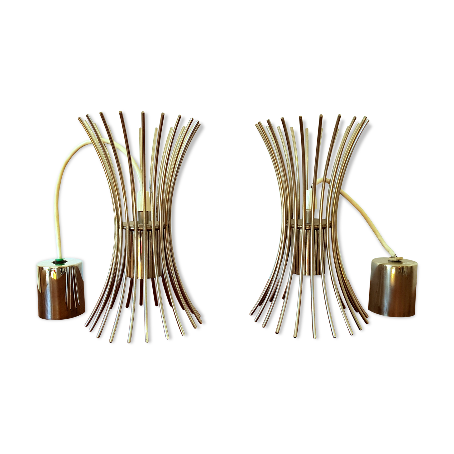 Wall lamps space age 1970