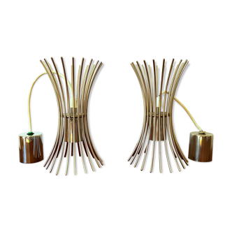Wall lamps space age 1970