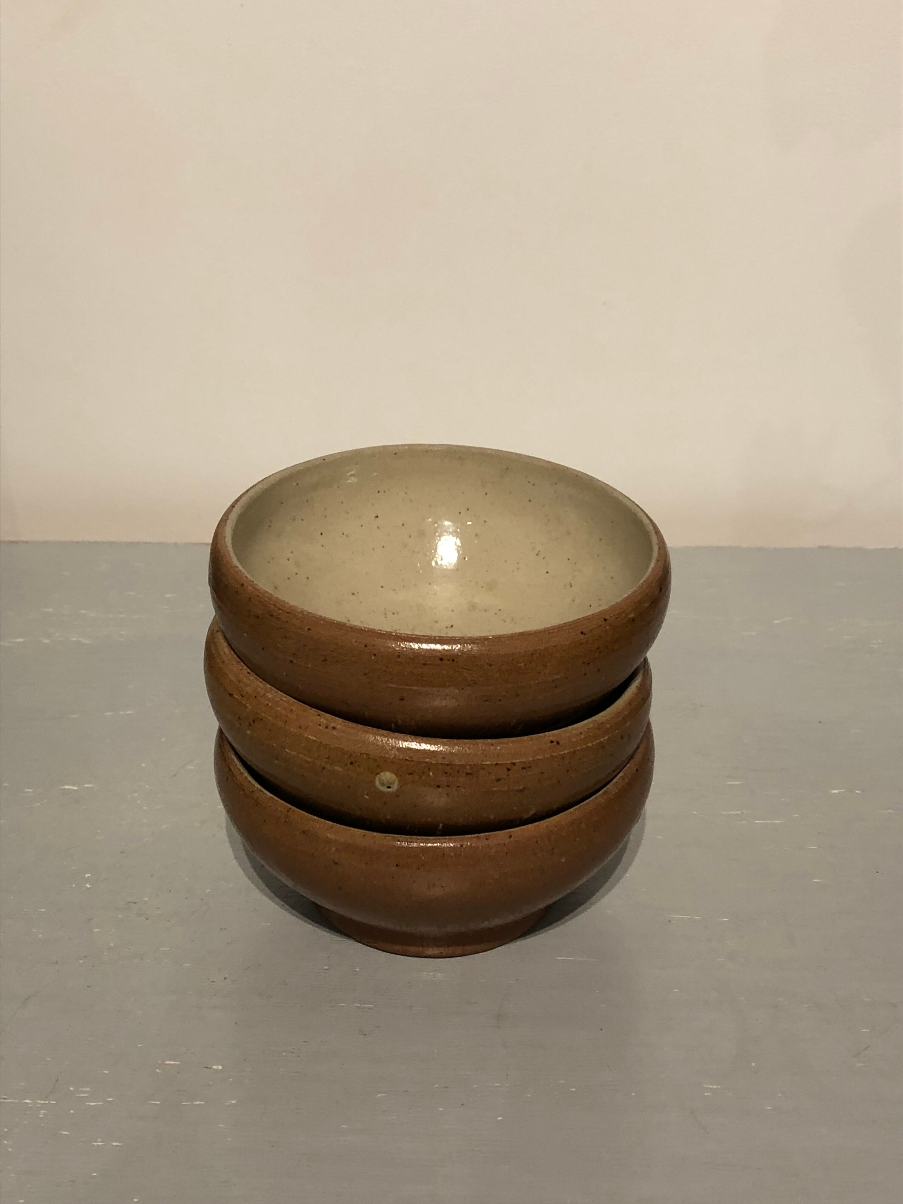 5 sandstone bowls set